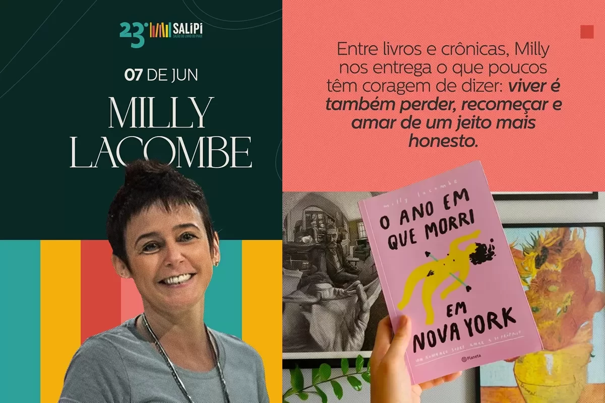 Milly Lacombe é presença confirmada no Salipi 2025