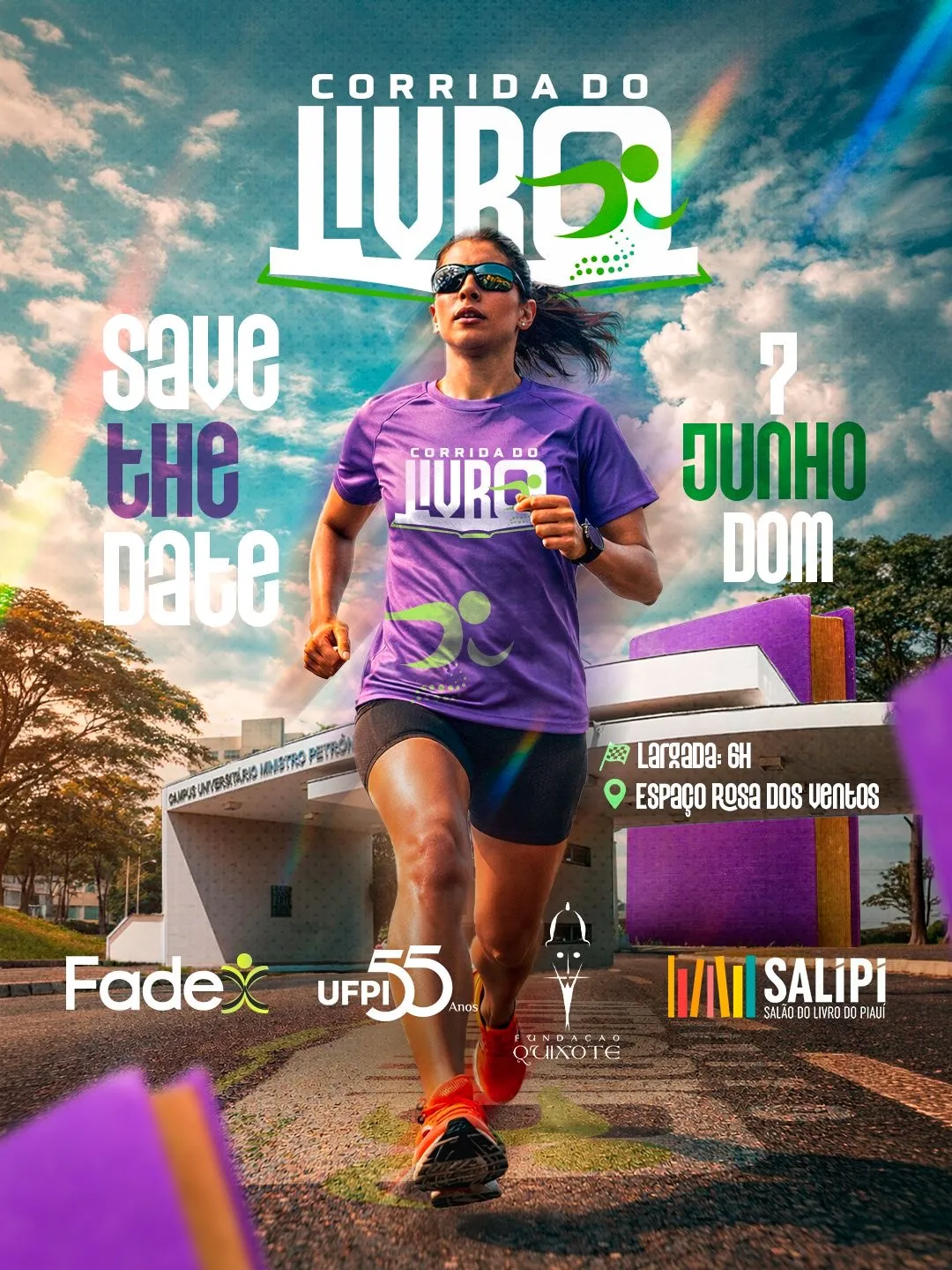 Corrida do Livro é a estreia esportiva do SALIPI em 2026