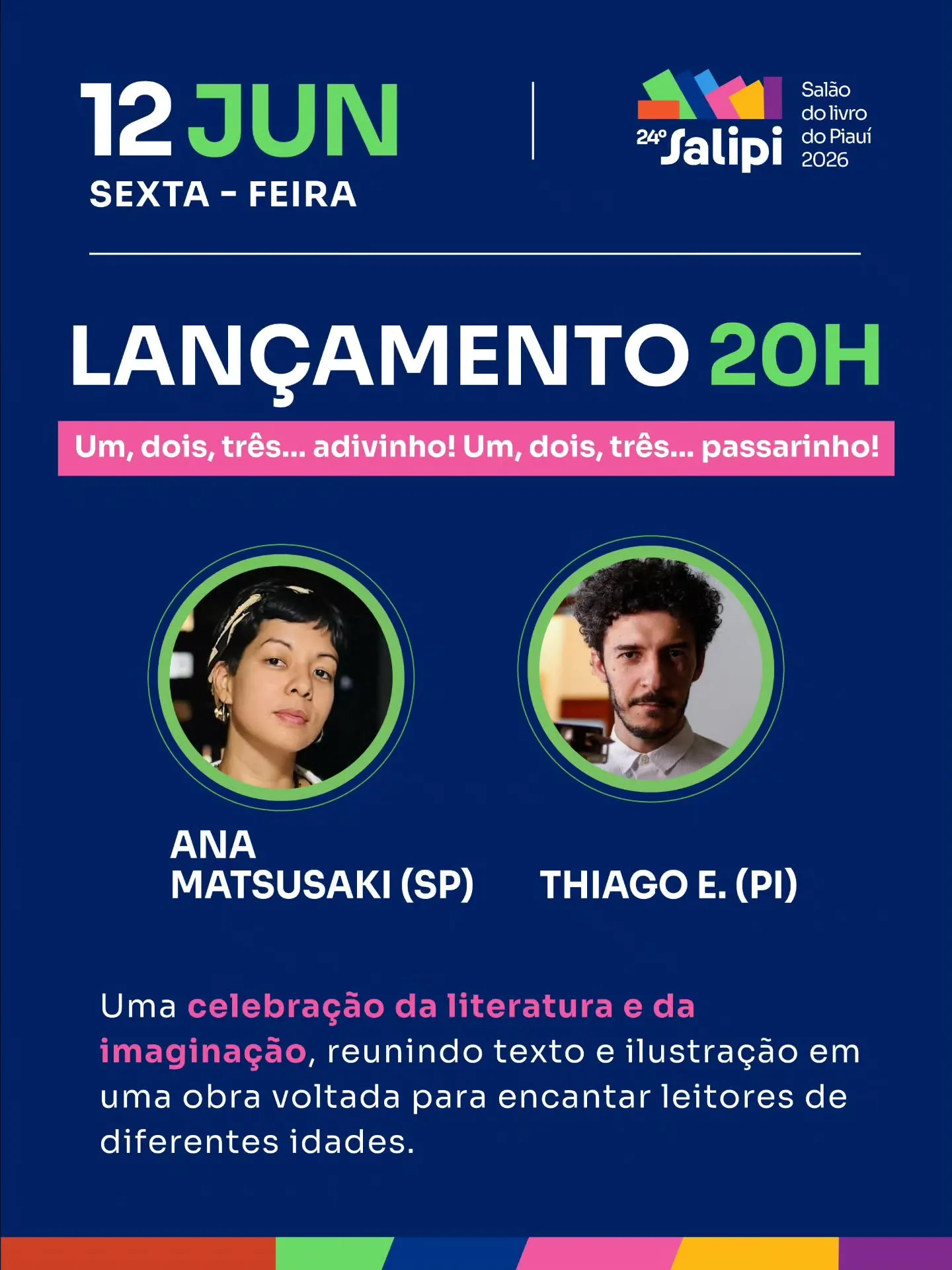 Foto de Ana Matsusaki (SP) e Thiago E. (PI)