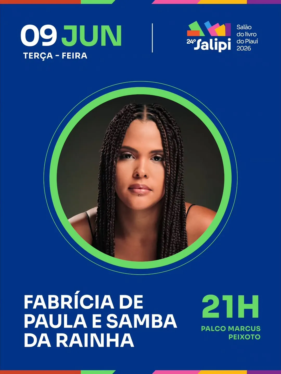Foto de Fabrícia de Paula e Samba da Rainha