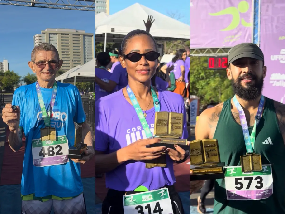Histórias de superação e gerações marcaram a estreia da Corrida do Livro em Teresina